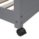 preview thumbnail 9 of 7, Full over Full Bunk Bed with Desk & Drawers, Wooden Separated Bedframe