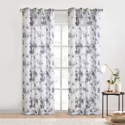 Nora Sheer Grommet Curtain Panel - 52" x 84"