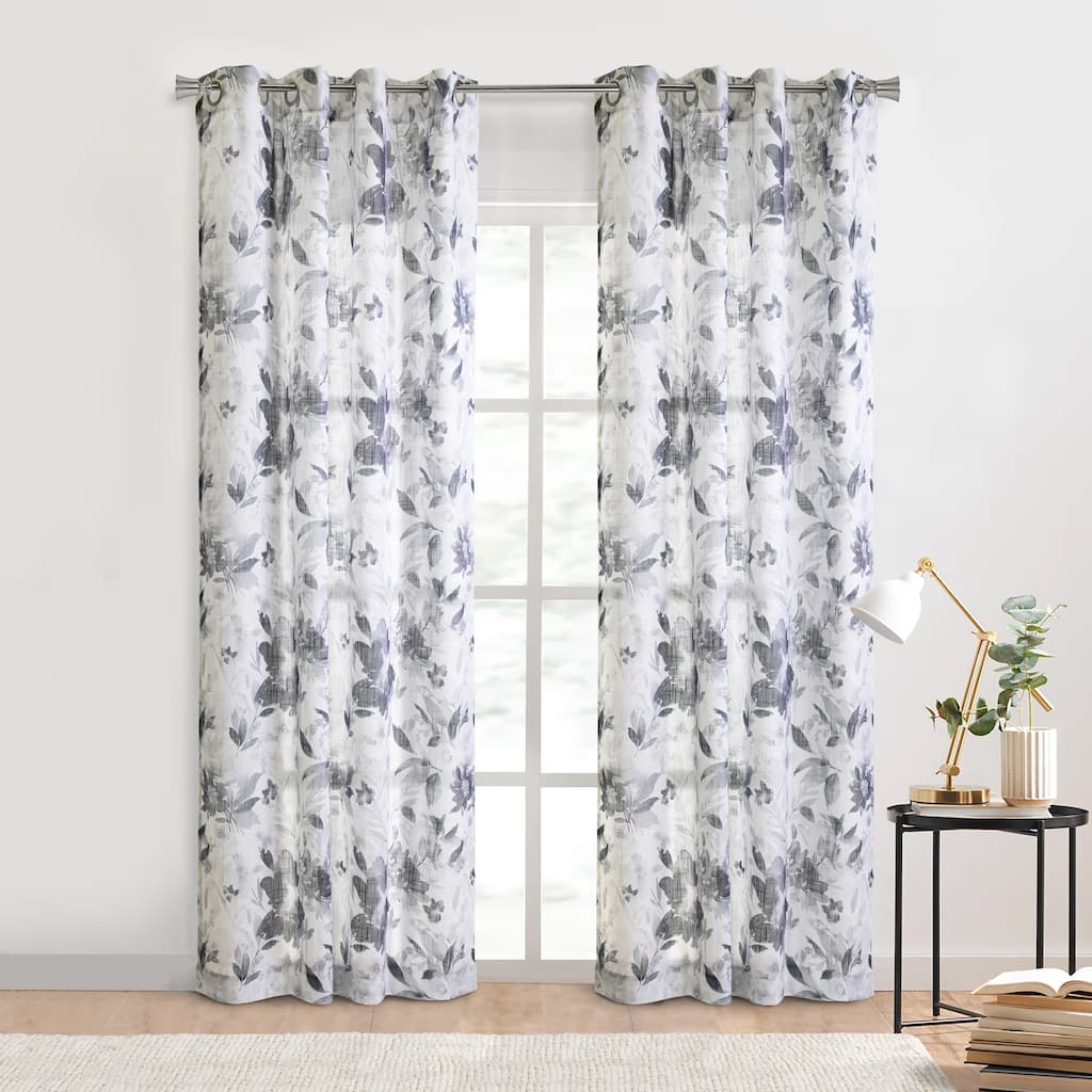 Nora Sheer Grommet Curtain Panel - 52" x 84"