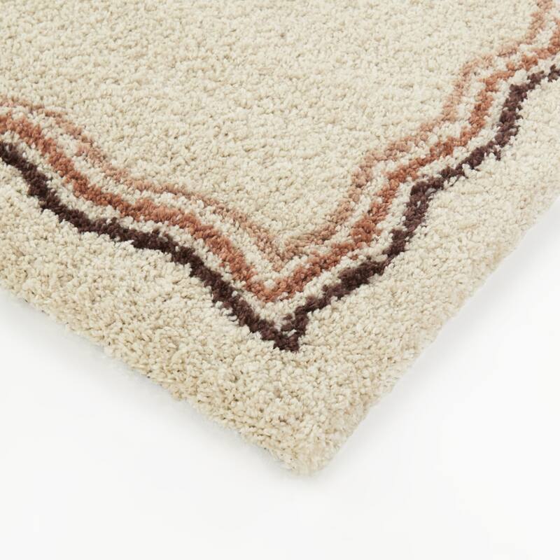 Ashbery Squiggle Border Area Rug