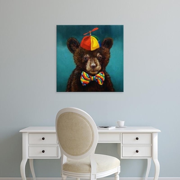 Easy Art Prints Lucia Heffernan's 'Baby Bear' Premium Canvas Art