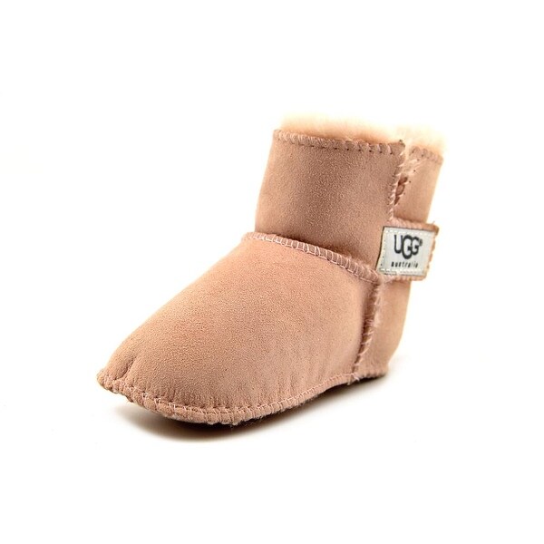 Ugg Australia I Erin Toddler Round Toe Suede Pink Winter Boot