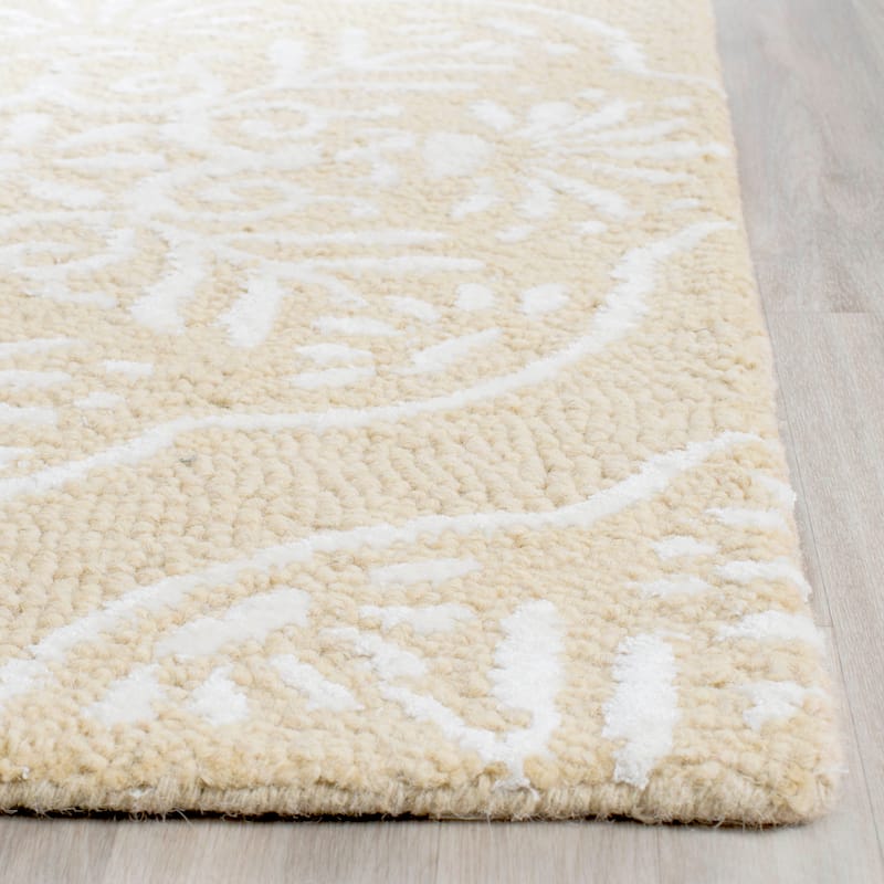 SAFAVIEH Handmade Bella Abygaelle Modern Floral Wool Rug