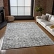 preview thumbnail 71 of 152, Machine Washable Indoor/ Outdoor Chantille Traditional Vintage Floral Rug