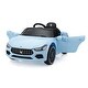 preview thumbnail 5 of 28, 12V Kids Ride On Car, Licensed Maserati Electric Vehicle with Remote Control, 4 Wheels Suspension, Battery Powered Driving Toy