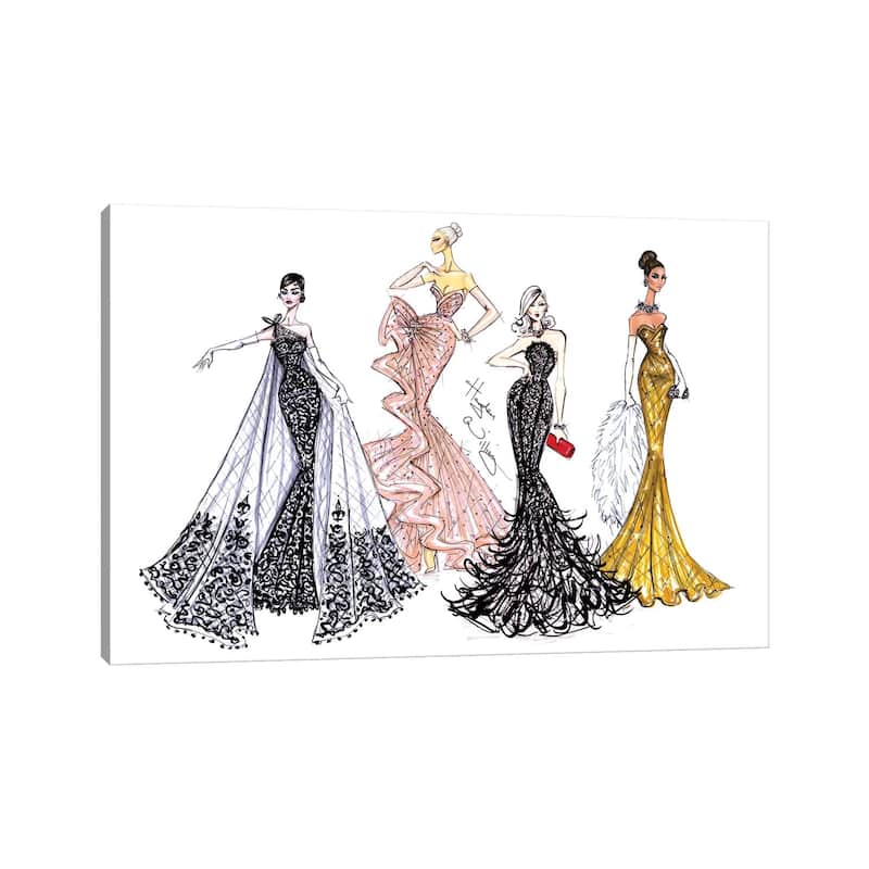 iCanvas "Red Carpet Glam" by Hayden Williams Canvas Print