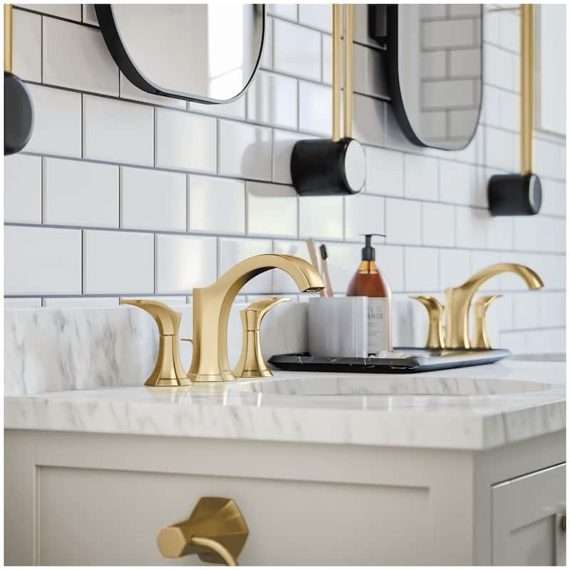 Hansgrohe Locarno 1.2 GPM Widespread Bathroom Faucet with Pop-Up Drain