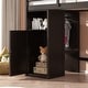 preview thumbnail 3 of 15, Twin Safety Loft Bed Sturdy Wooden Bed Frame with Wardrobe