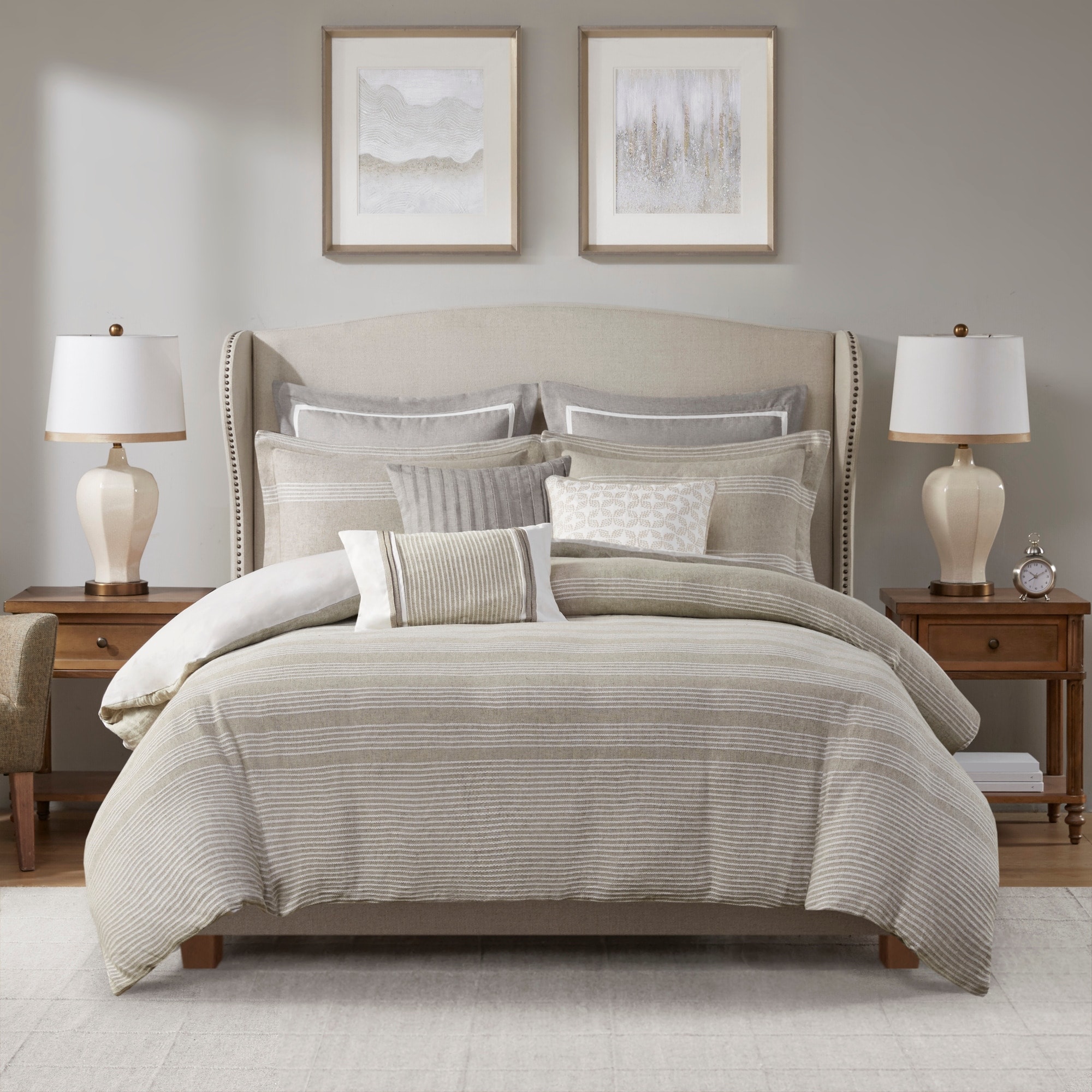 Queen comforter sets with euro shams discount