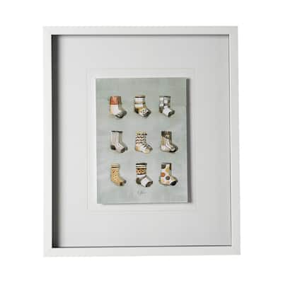 Sock I Framed Art Print