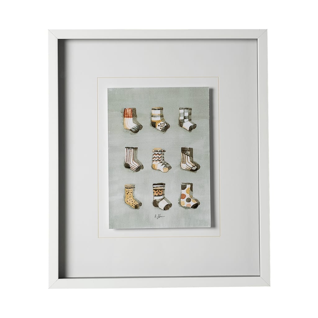 Sock I Framed Art Print
