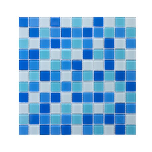 Ws Tiles 1 X 1 Glass Crystal Squares Mosaic Wall Tile Overstock 32308526