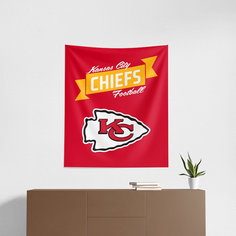 NFL Kansas City Chiefs Premium Wall Hanging - 34"x40"