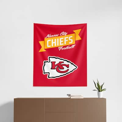 NFL Kansas City Chiefs Premium Wall Hanging - 34"x40"