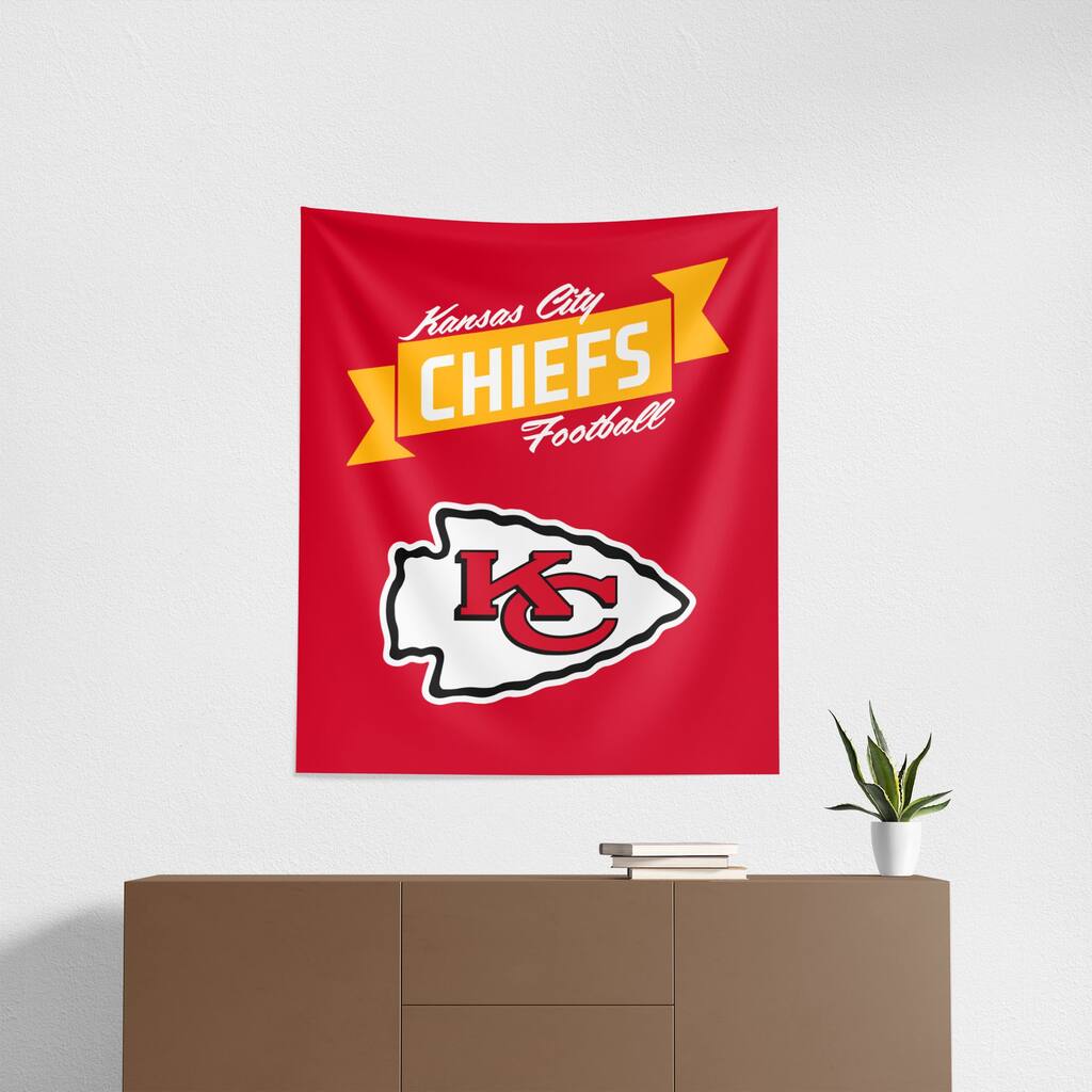 NFL Kansas City Chiefs Premium Wall Hanging - 34"x40"