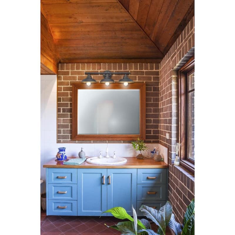 Roseto Red Deer 3 Light 29" Wide Vanity Light