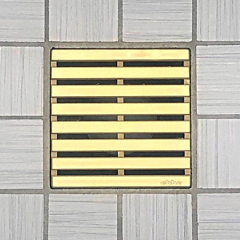 Ebbe America E4811-BG PARALLEL - Brushed Gold - Unique Drain Cover