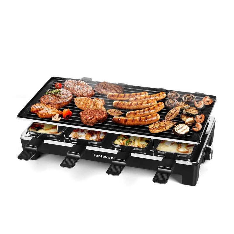 Techwood 1600W Indoor Outdoor Electric grill, Electric BBQ Grill