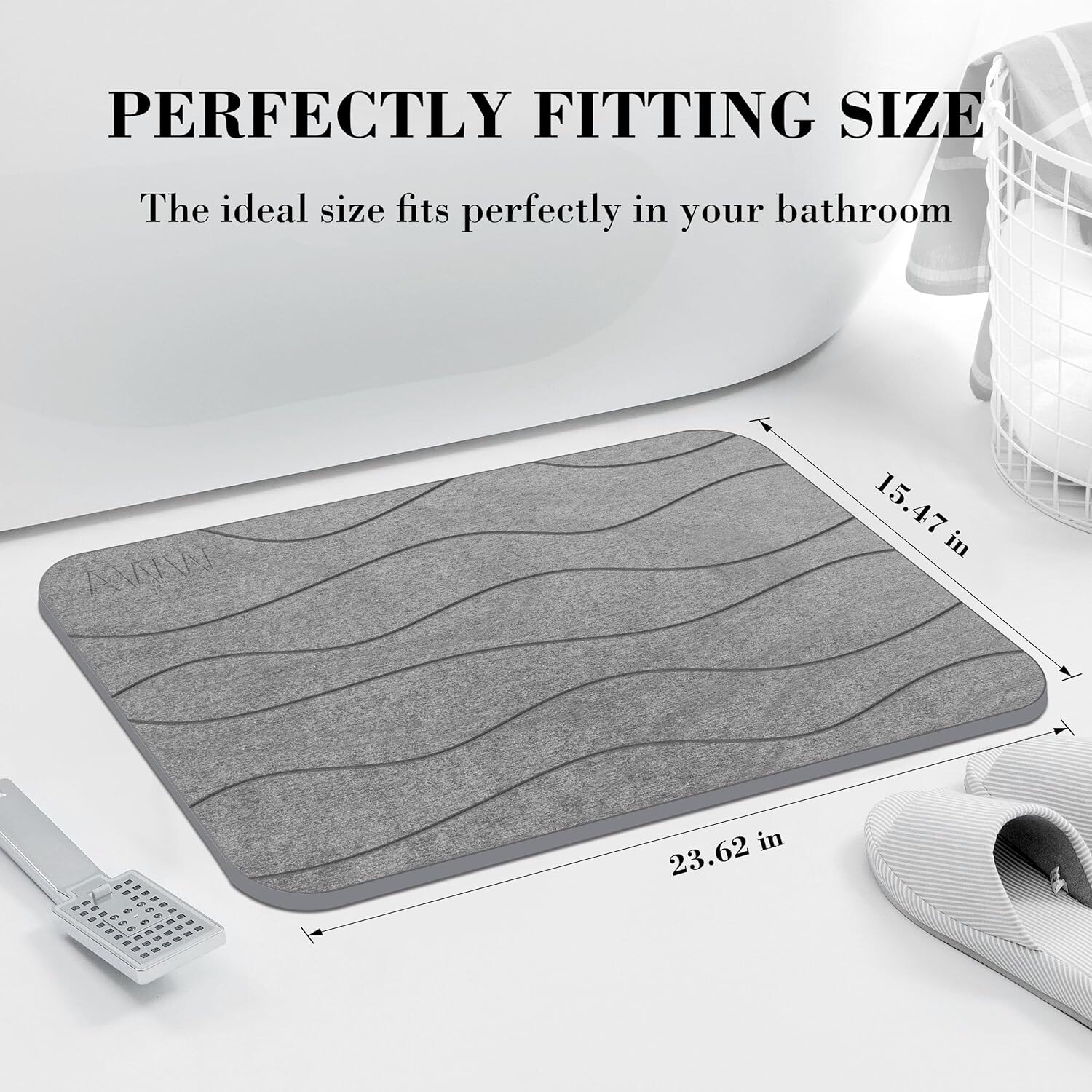 Quick Drying Non Slip Diatomite Stone Bath Mat Bed Bath Beyond 40309553