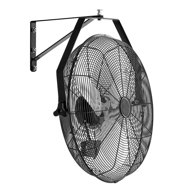 20 Inch Industrial Wall Mount Fan 3 Speed 4650 CFM for Garage Workshop