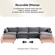 preview thumbnail 144 of 150, Corduroy Sectional Sofa with Removable Ottomans & Ultra-soft Cushions for Living Room & Bedroom