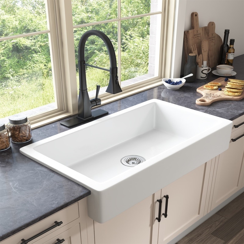 Ceramic Kitchen Sinks | Shop Online at Overstock