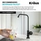preview thumbnail 136 of 165, Kraus Urbix Industrial Solid Brass Kitchen Faucet