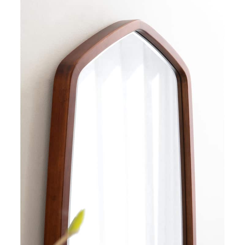 Kate and Laurel McLean Oval Wood Framed Mirror - On Sale - Bed Bath ...