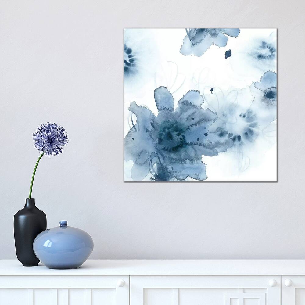 iCanvas "Aquatic Indigo II" by June Erica Vess Canvas Print