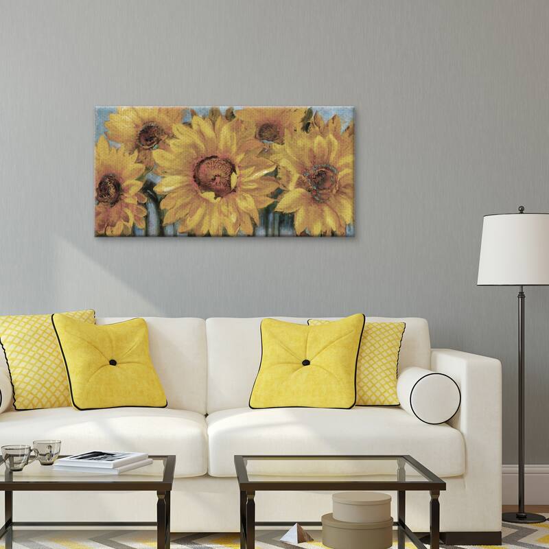 Sunburst I Soft Canvas Art Print