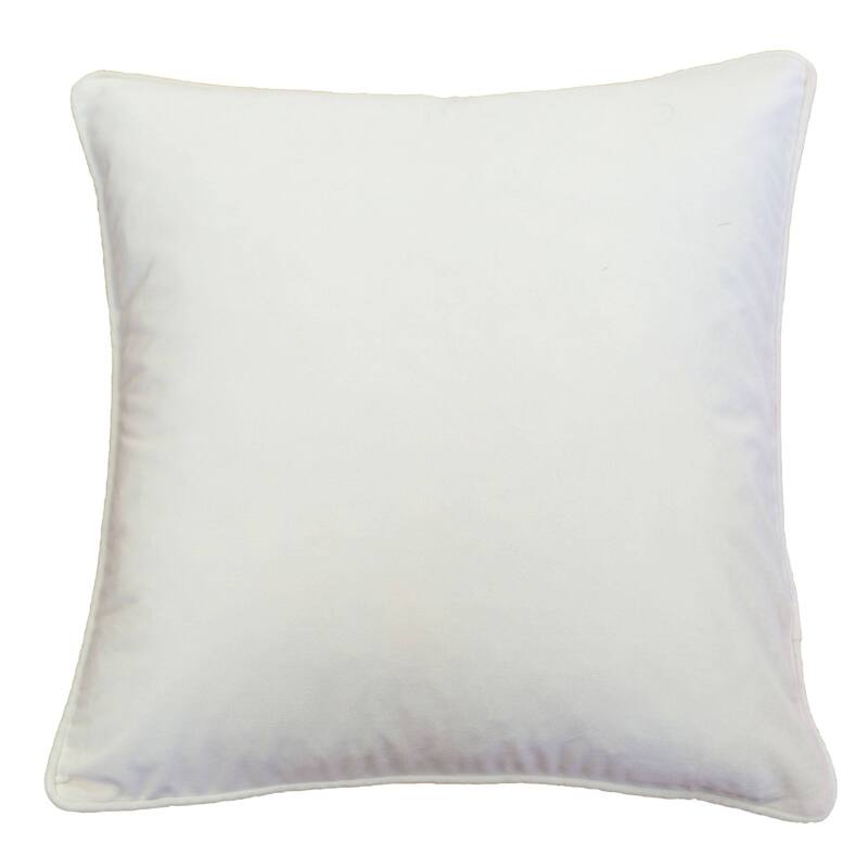 Elisa Velvet 20" Square Decorative Throw Pillow 2PK