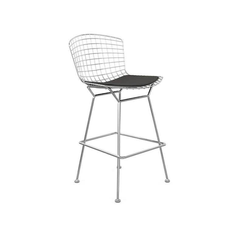 WIRE METAL Bertoia Counter Stool (26") Set of 2 - 39"Hx20.5"Wx23"D