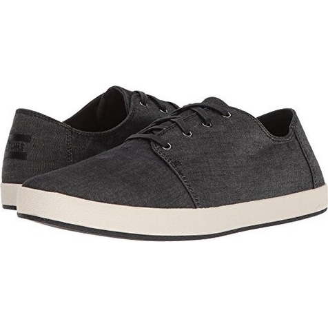 black chambray men's payton sneakers