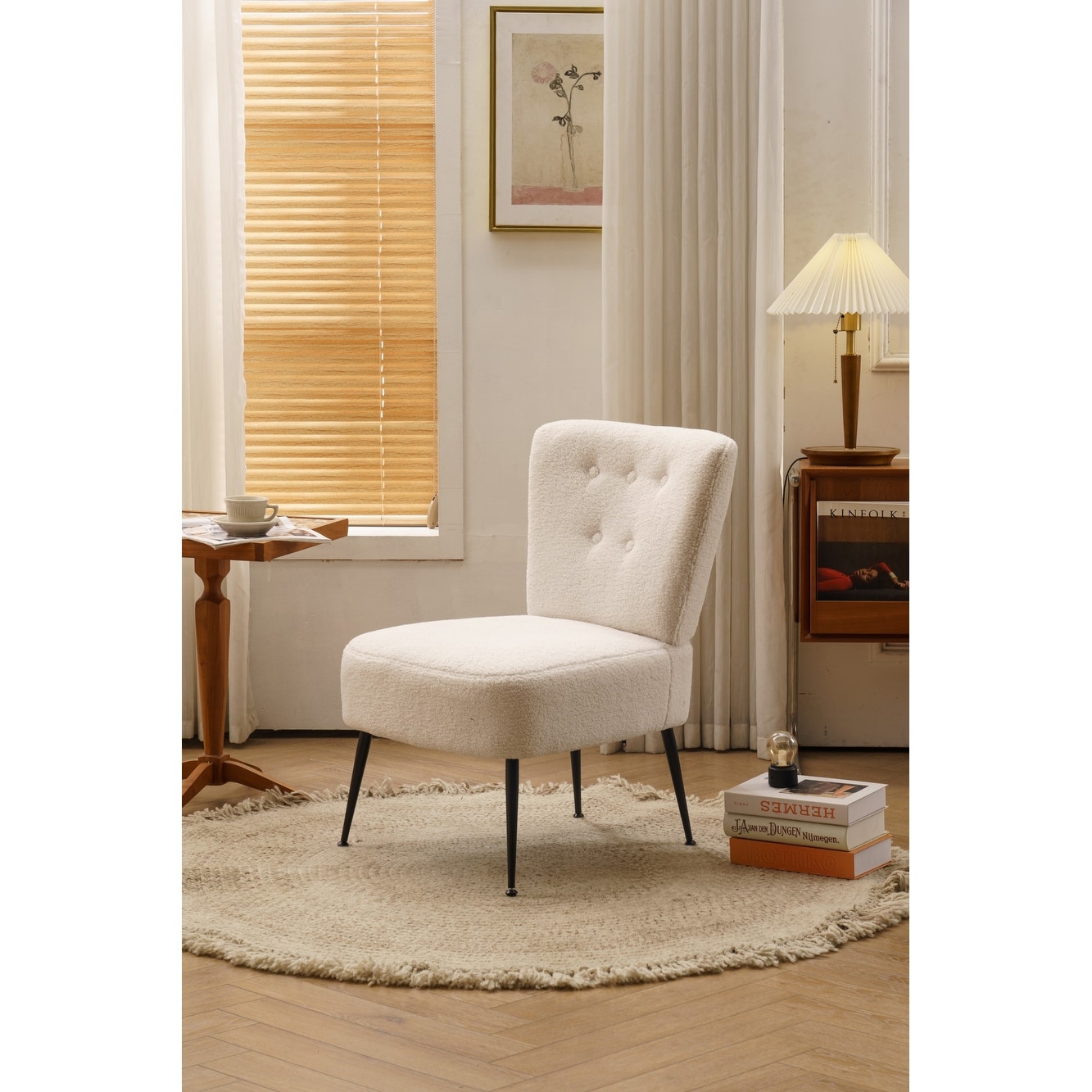 White clearance cocktail chair
