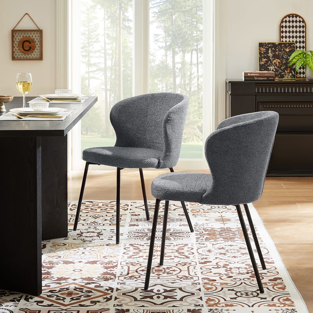 Art Leon Modern Dining Chairs, Set of 2