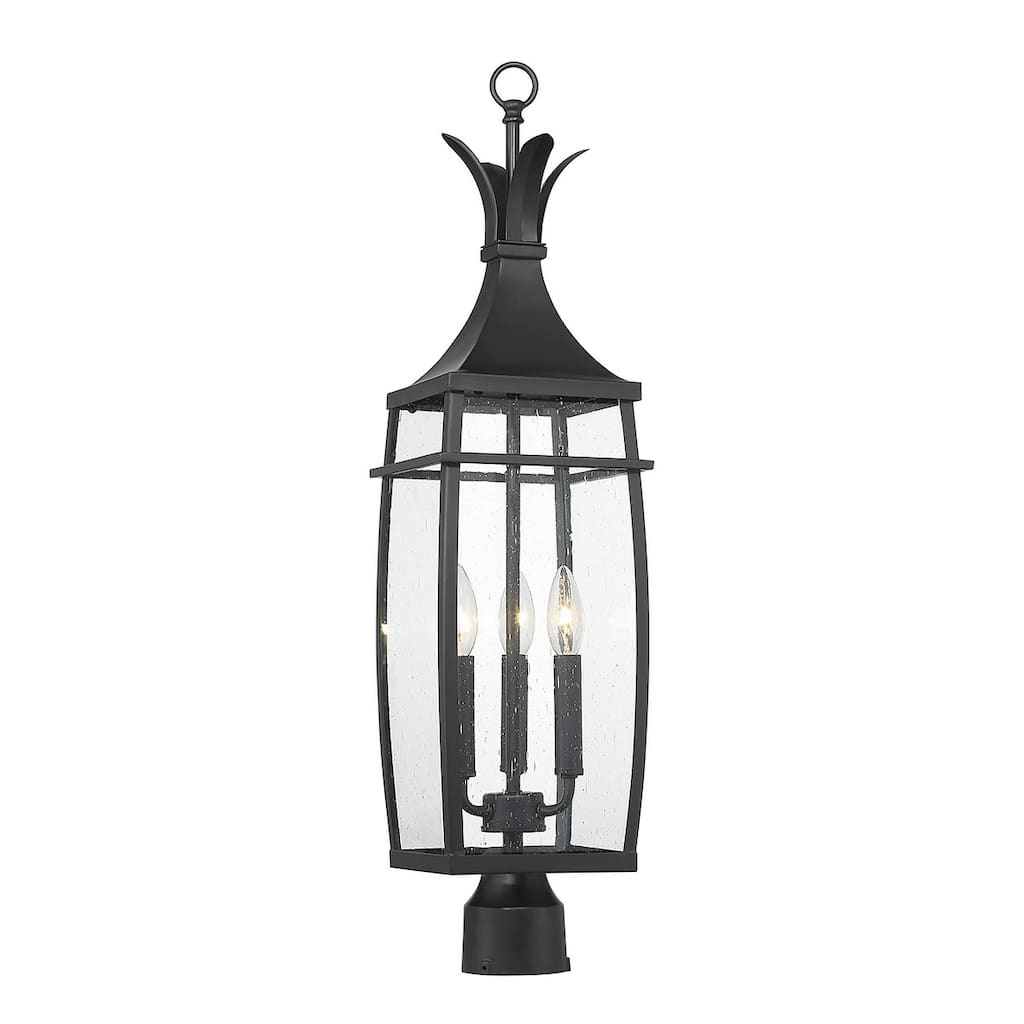 Savoy House 5-769 Montpelier 3 Light 29" Tall Post Light