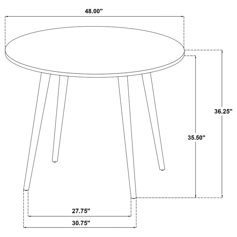 Andrews 5-piece Round Counter Height Dining Set