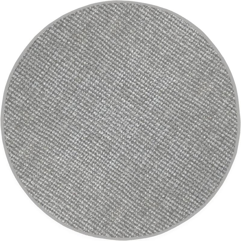 Delara Premium Handwoven Natural Fiber Area Rug, 60% Wool 40% Jute excellent choice in high-traffic areas such as Living rooms