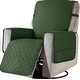 preview thumbnail 8 of 63, Subrtex Recliner Chair Cover Slipcover Reversible Protector Anti-Slip - Small Green