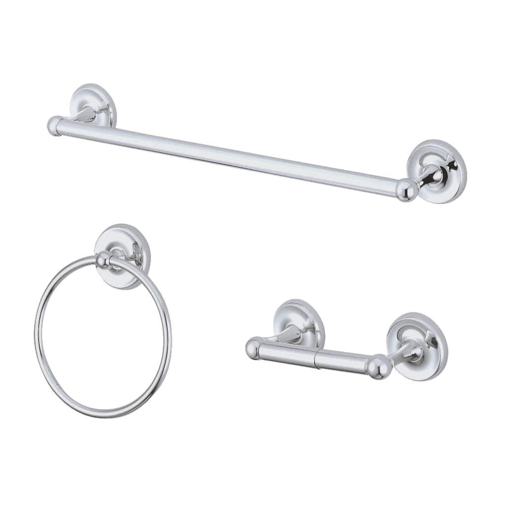 Victorian 3-Piece Bathroom Accessory Set