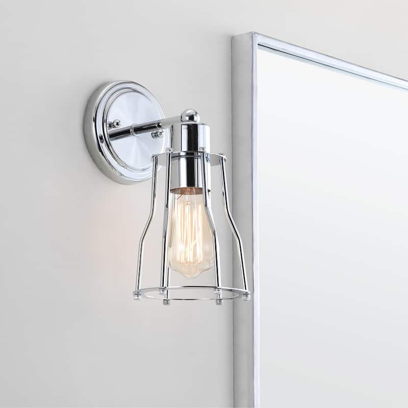 Evelyn Metal Vanity Light, by JONATHAN Y - 1-Light - Chrome