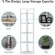preview thumbnail 6 of 26, Tribesigns Industrial 5 Tier Corner Shelf/Bookshelf /Bookcase/Plant Stand