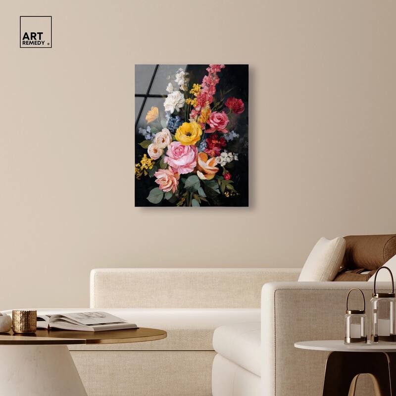Garden Richness II Acrylic by Art Remedy, Ready to Hang