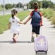 preview thumbnail 14 of 20, 16 Inch Kids Carry-On Luggage Hard Shell Suitcase with Wheels - 13" x 10.5" x 19"-32"