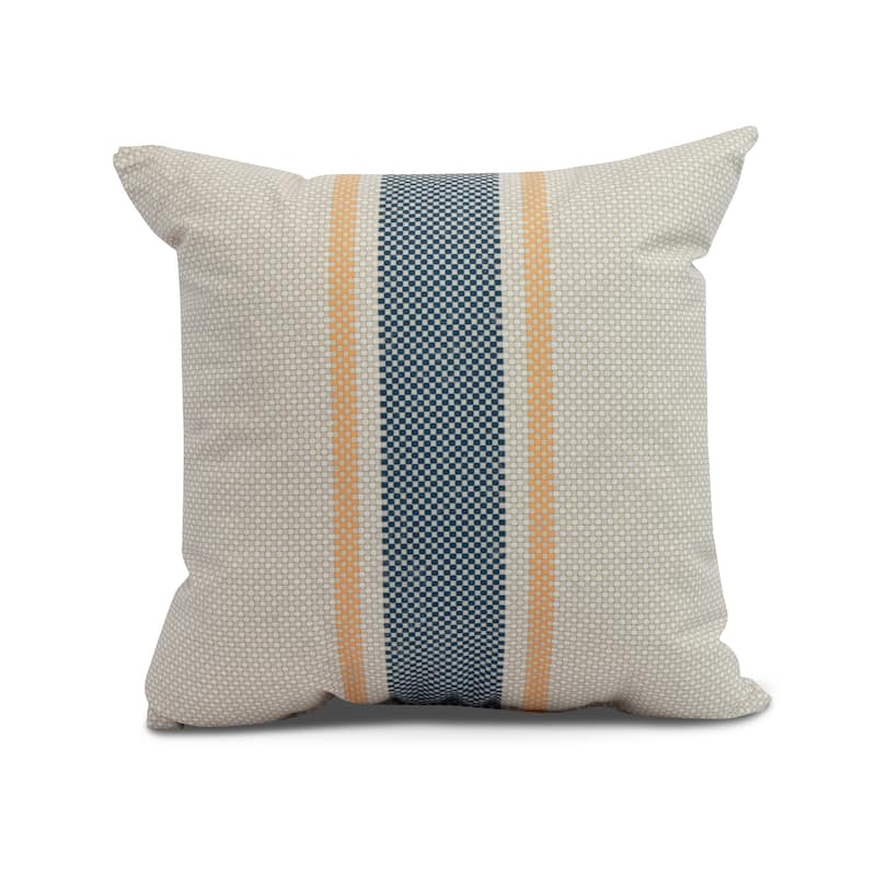20 x 20 inch Grain Sack Outdoor Pillow - Yellow