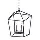 preview thumbnail 7 of 10, Savoy House 3-422-6 Townsend 6 Light 24" Wide Taper Candle Pendant