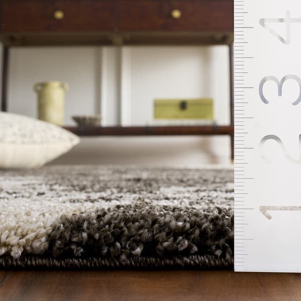 dimension image slide 1 of 2, SAFAVIEH Florida Shag Hilde Floral 1.2-inch Thick Rug