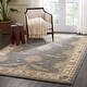 preview thumbnail 20 of 33, Nourison Hand-tufted Wool Persian Vine and Bloom Area Rug 5' x 8' - Blue