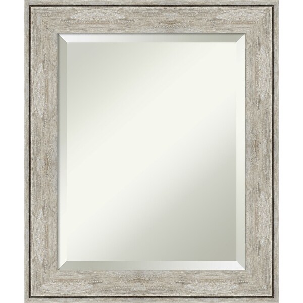 Crackled Metallic Bathroom Vanity Wall Mirror. Opens flyout.