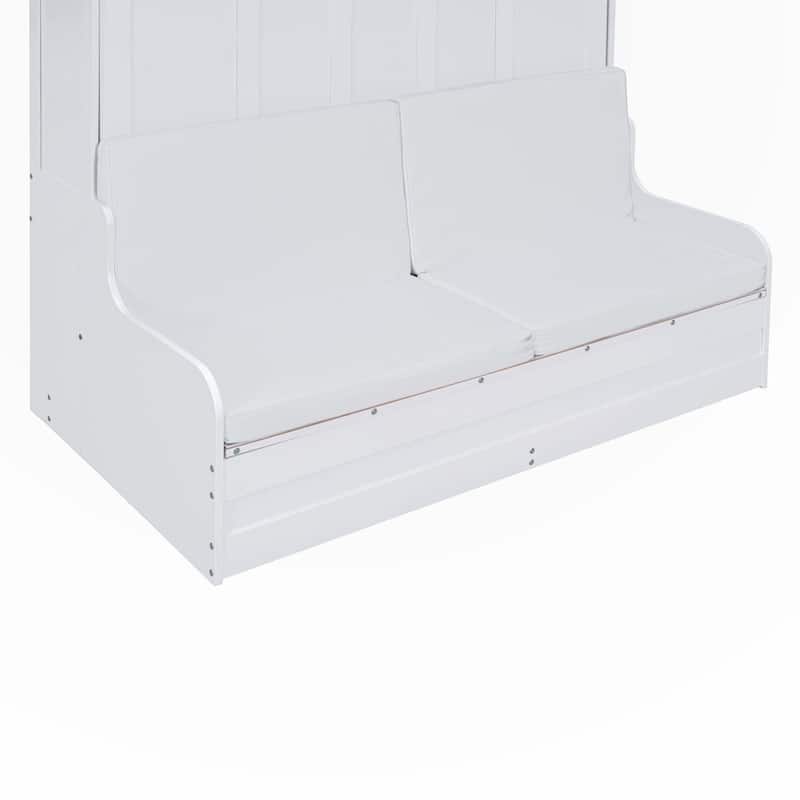 Queen Size Murphy Bed Wall Bed with Cushion